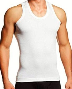 Solid Color Design Lightweight Classic Style Wholesale Apparel Supply Premium <b>Mens</b> <b>White</b> <b>Tank</b> <b>Top</b> - Product Image 1