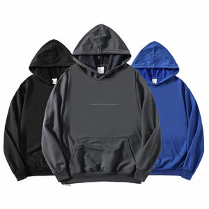 Sudadera con Capucha de Invierno para Hombre, 100% Algodón, Tejida, con Cierre, Logotipo Personalizado de Fabricantes OEM, Impresión Digital, Estilo Urbano, Talla Grande, Antiencogimiento - Product Image 6