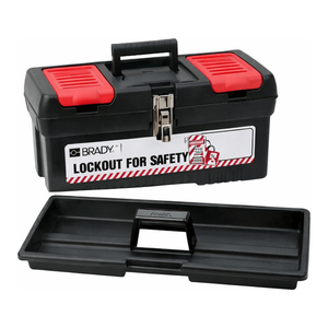 Boîte à outils Brady de taille moyenne pour le stockage et le transport d'équipements de verrouillage/signalisation - Product Image 1