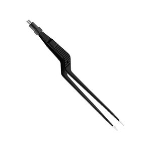 Forceps bipolaires professionnels, instrument chirurgical, couleur bleue, certifié CE, fonctionnement manuel, pour usage médical - Product Image 1