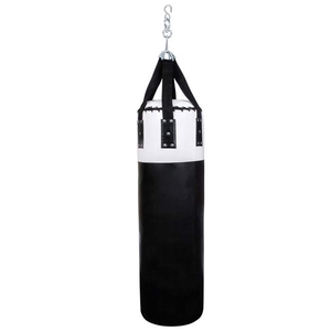 Équipement de boxe personnalisé, équipement de protection MMA, sacs de frappe lourds avec bandages en cuir, garantie de 2 ans - Product Image 2