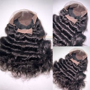 Pelucas de Cabello Humano con Ondas de Agua, Encaje Frontal, Talla de Gorra Personalizada, 100% Cabello Remy Vietnamita con Cutículas Alineadas - Product Image 2