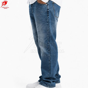 Jeans amples et confortables pour hommes, coupe ample, avec jambes surdimensionnées, pour le streetwear, les voyages, les occasions décontractées et le quotidien. - Product Image 4