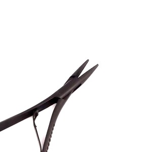 Portaagujas Mathieu de Acero Inoxidable 170mm 19-300-170, Instrumento Quirúrgico Manual Reutilizable de Precisión para Sutura, Hermann Meditech - Product Image 5