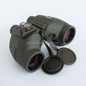คุณภาพสูงของมิลกล้องส่องทางไกล YJM7x50สีเขียวเข้มเป็นกล้องสองตากล้องโทรทรรศน์ที่มีกล้อง
