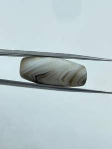 แผ่นอาเกตธรรมชาติ หินอัญมณีแบบแผ่น สำหรับตกแต่งโต๊ะ สีดำ ขนาด 12.30x27.50 มม. สำหรับทำเครื่องประดับ โดย R.K. GEMS JEWELLERY ราคาถูก - Product Image 5