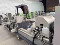 Nueva Máquina de Corte de Doble Cabezal CNC de Alta Calidad y Precisión, de Aluminio, 500 mm