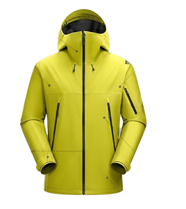 Chaqueta de otoño para hombre, de 3 capas, forrada, con revestimiento rígido, logotipo personalizado, impermeable, transpirable, con capucha, de alto rendimiento y ligera. - Product Image 1