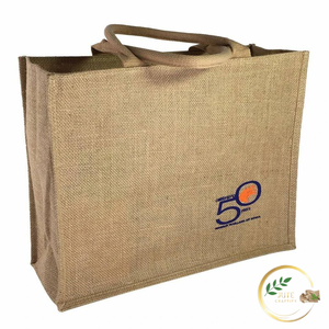 Bolsa de Yute de Gran Capacidad con Cierre de Cremallera para Compras y Uso en el Mercado - Product Image 5