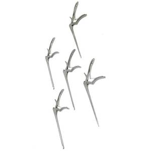 Azicon's 5-Piece Kerrison Rongeur <b>Set</b> Cervical Lumbar Laminectomy Bone <b>Punch</b> Spinal Decompression Surgery Orthopedic Tool Kit - Product Image 4
