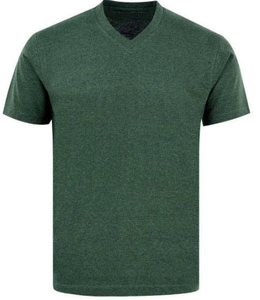 Camiseta de Manga Corta con Cuello en V para Hombre, Juvenil, Unisex, 180 Gramos, 100% Algodón - Product Image 1