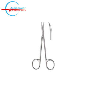 Tijeras de Disección Delicadas Knapp, Tijeras Quirúrgicas de Acero Inoxidable, Rectas y Curvas, Instrumento de Cirugía Plástica - Product Image 3