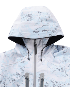 Children's Street-Style Sublimated <b>Waterproof</b> Eco-Friendly Lightweight Outdoor Rain Jackets with Adjustable Hood PU <b>Sealed</b> Zips - Product Image 2