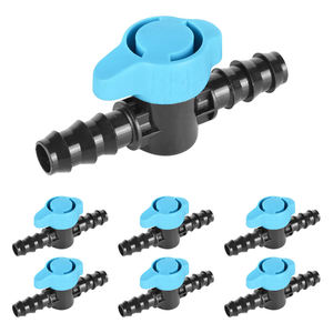 Système d'irrigation goutte à goutte 1/2 pouce pour jardin, vanne à raccord cannelé, interrupteur oscillant, arroseur oscillant, tube d'irrigation goutte à goutte 1/2 pouce - Product Image 4
