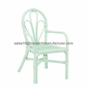 Élégant fauteuil en rotin violet pour enfant en couleur pour la fête d'anniversaire des enfants adapté à la décoration de la maison meubles pour enfants - Product Image 4