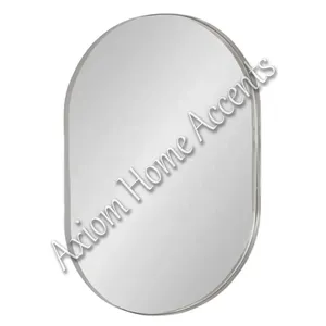 Espejo de Pared Rectangular Grande y Moderno con Marco Metálico Vintage para Decoración Elegante de Oficina y Hogar, Axiom Accents - Product Image 4