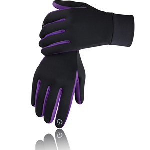<b>Touchscreen</b> Thermal Anti Slip Riding <b>Glove</b> Textured Running <b>Gloves</b> Ideal For Winter Outdoor Running Cycling Wear Running <b>Gloves</b> - Product Image 1