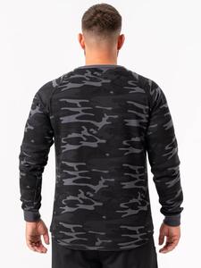 Camo <b>fly</b> Black Hoodies High Quality Shoulder Hoodie Stringless Blank Thick Fleece Cotton Polyester Stringless Men's Hoodie - Product Image 2