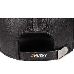 Casquette de baseball unisexe en coton Husky, 6 panneaux, logo brodé réglable sur le devant, chapeau décontracté pour adultes - Product Image 2