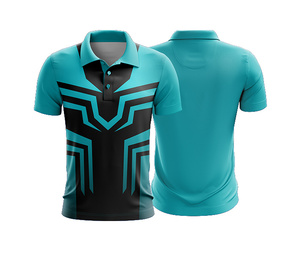 Quick Dry Gaming Polo Shirt with Custom Design Printing Manufacturer Supplier Durable Stitching for Men Women Youth Quick-Dry - Product Image 4
