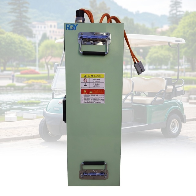 Factory Custom Lifepo4 Golf Cart Lithium Battery 48V 100Ah 150ah 200Ah LiFePO4 Battery Packs for EVs Shuttles LSVs Park Bus