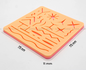 Kit d'entraînement manuel de suture réutilisable de haute qualité pour étudiants - 7722 - Réplique fidèle des tissus humains - Ensemble d'instruments - Product Image 2