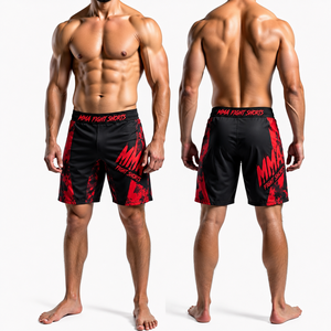 Shorts de compression personnalisés pour le MMA avec design de tenue de combat pour les besoins de grappling et de Jiu-Jitsu sans kimono - Product Image 6