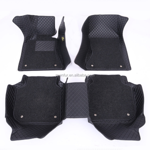 Accesorios para automóviles Alfombrillas para automóviles Material de cuero para automóviles de PVC Alfombrillas para automóviles para BMW/<span class=keywords><strong>Toyota</strong></span>/Kia - Product Image 5