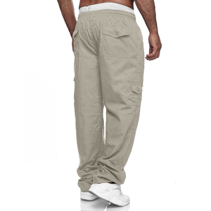 Drawstring Man <b>Trouser</b> Low Price Solid Colo High Quality Comfortable Reasonable Price <b>Elastic</b> <b>Waist</b> <b>Men</b> <b>Trouser</b> - Product Image 3