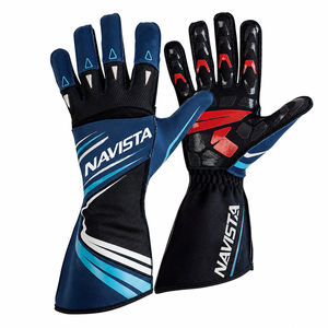 Guantes de Carreras de Karting Ligeros Antideslizantes de Dedo Completo, de Poliéster y Nailon, Transpirables, con Absorción de Humedad, Compatibles con Pantallas Táctiles - Product Image 4