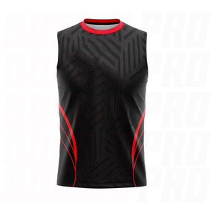 Ensemble de football 7v7 haute performance avec logo personnalisé, maillot de sport sans manches respirant, léger, écologique et anti-humidité - Product Image 2