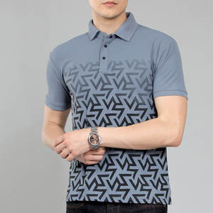 Camiseta Polo de Manga Corta para Hombre, Color Sólido, Estilo Informal para Exteriores, Ideal para el Verano - Product Image 1