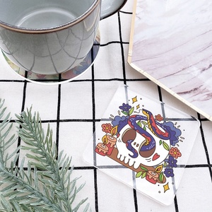 Dessous de verre en acrylique personnalisé, Marktex - Product Image 4