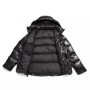 Veste bomber pour homme, printemps-automne, fabrication OEM, vestes bomber épaisses de haute qualité pour homme, veste avec patch brodé personnalisé - Product Image 4