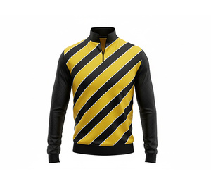 Custom Sports Quarter Zip Jersey Manufacturer <b>Men</b> Women Youth Sportswear Quick Dry Team <b>Pullover</b> - Product Image 4