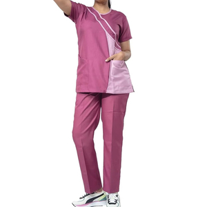 Wholesale Customizable 100% Cotton V-Neck Scrub Suit <b>Nurse</b> <b>Uniform</b> for Hospitals Medical <b>Nurse</b> Scrub Clothing - Product Image 3