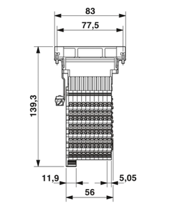 HC-D 40-A-TWIN-PER-M - Adaptador de terminal 1580176 - Product Image 2