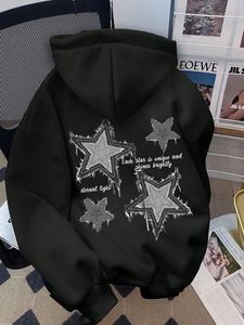 Sudadera con Capucha Personalizada para Mujer, Ecológica, de Spandex/Algodón, Estilo Holgado, para Invierno - Product Image 4