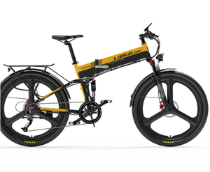 Vélo électrique pliable XT750 Sports le plus vendu Blanc/Jaune Produit en prévente UE Nouveauté décembre 2023 - Product Image 2