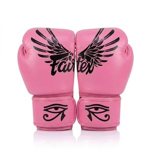Gants de boxe en cuir de haute qualité avec sangle de poignet réglable 16 oz, personnalisables pour le kickboxing et le sparring - Product Image 2