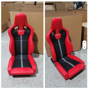 Sièges baquet de course en cuir de luxe de qualité supérieure, sièges sport en PVC, design réglable et confortable pour tous les véhicules - Product Image 3