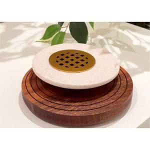 Aesthetic Wooden Handheld Mubkhar Arabic <b>Oud</b> <b>Burner</b> Incense Holder Luxury Home Fragrance Accessories & Ramadan Decoration - Product Image 3