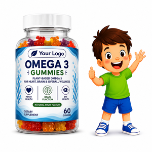 Gummies Oméga 3 Véganes Sans Gluten, Bonbons Gélifiés Moelleux aux Fruits, Sans Colorants Artificiels, Marque Personnalisée PIOUS LABORATORIES - Product Image 1