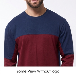 T-shirts thermiques à manches longues pour hommes, décontractés, respirants, à séchage rapide, pour la salle de sport, le fitness, les entraînements, couleur unie, polyester/coton - Product Image 6