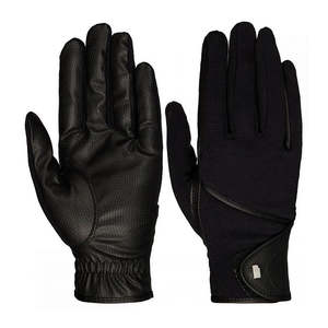 Guantes de Invierno de Cuero para Dedos Completos, Cierre con Cordón, Ligeros, Elásticos, Correa de Muñeca Ajustable, Antideslizantes - Product Image 5