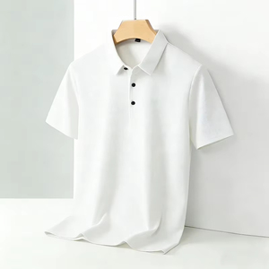 Men <b>T</b> <b>Shirt</b> Professional New Quality Classic Collar Short Sleeve Polo <b>Shirt</b> Casual Breathable Summer Daily <b>Office</b> Fashion - Product Image 2