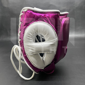 Protège-joues personnalisable de haute qualité « No Boxing No Life », en cuir de vachette de première qualité, avec poignées lacées épaisses à 4 couches pour l'entraînement - Product Image 5