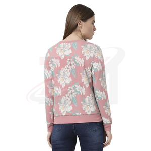 Sweat-shirt imprimé graphique en molleton doux, vêtement décontracté pour le streetwear et le quotidien, sweat-shirt imprimé surdimensionné pour femme - Product Image 3
