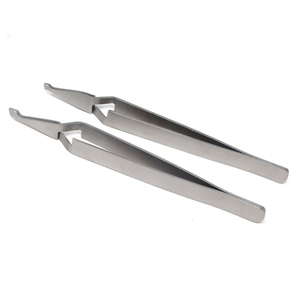 Pinzas de Ortodoncia de Acción Inversa para Colocación de Brackets Dentales, de Acero Inoxidable, Manuales y Reutilizables - Product Image 4