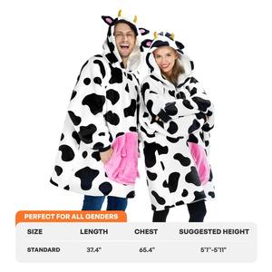 Factory direct womens sherpa <b>hoodie</b> knitted soft fleece <b>oversized</b> <b>hoodie</b> <b>blanket</b> custom OEM warm winter <b>hoodie</b> for women - Product Image 2